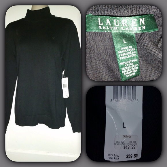 Brand new sweater, never worn.  Black