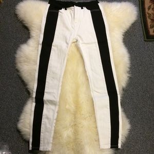 BDG Black and White Jeans