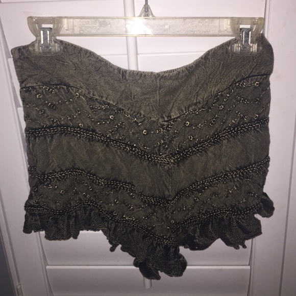 Free People bohemian shorts