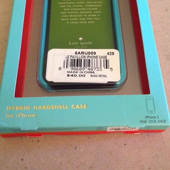 **SALE** Kate Spade Hybrid Hardshell iPhone 5 case - Picture 3 of 3