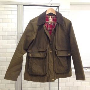 lands end waxed jacket