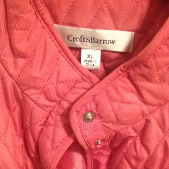 Salmon quilted vest - Picture 2 of 2