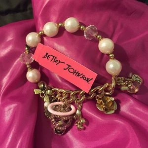 Betsy Johnson charm bracelet