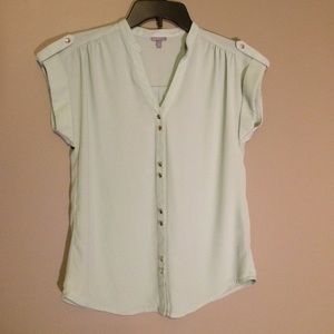 Mint button up
