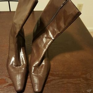 Awesome brown leather boots