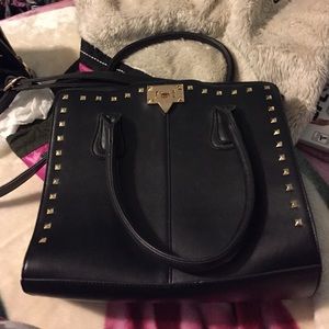 Black handbag