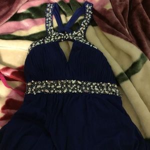 Royal Blue prom dress
