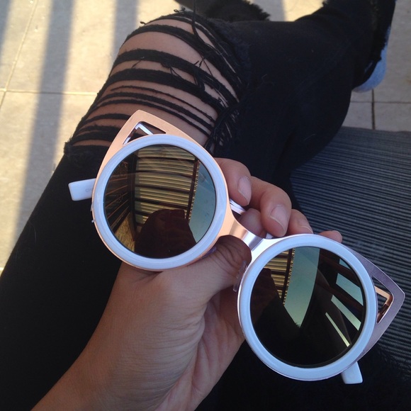 Retro cat eye sunglasses
