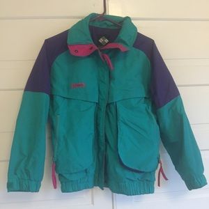Vintage 90s Columbia Waterproof Windbreaker