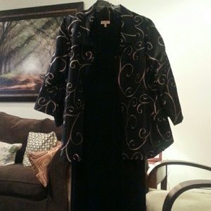 Evening wear jacket & dress