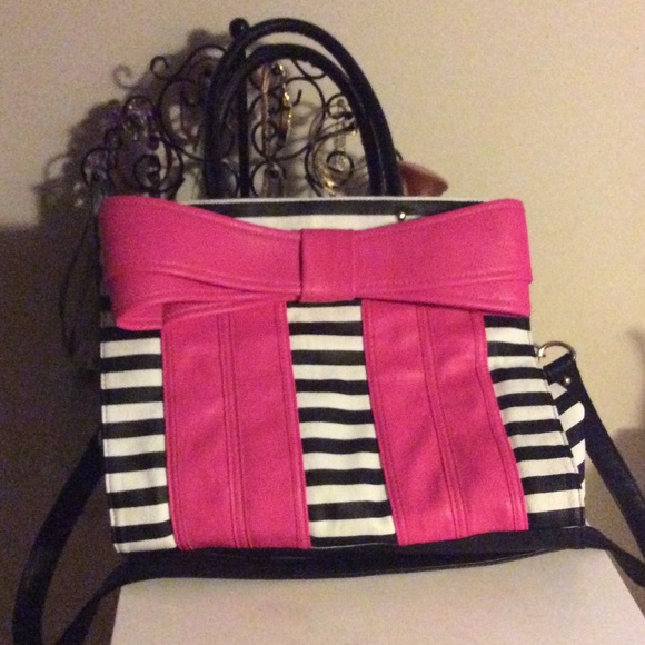 Striped Purse
