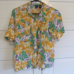 Vintage Tropical Vacation Dad Shirt