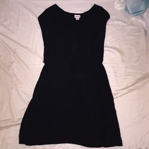 Short black flowy dress size medium