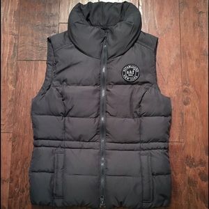 Abercrombie & Fitch grey winter vest