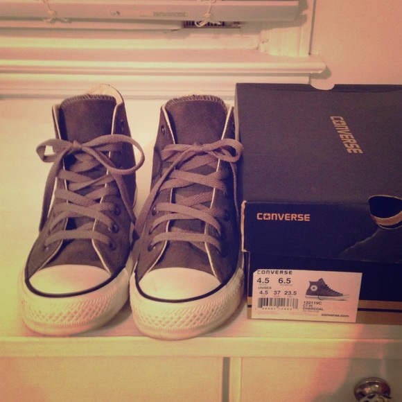Authentic Converse Suede Sneakers