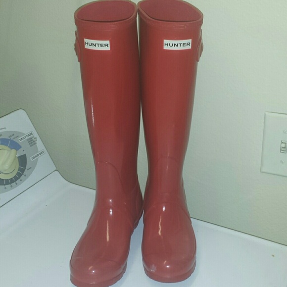 Hunter Shoes - Red Hunter Boots