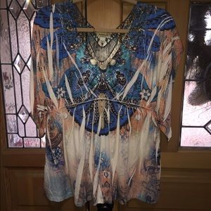 Embellished top