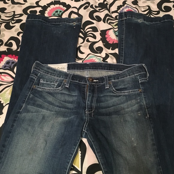 Plain Jane Petrol Trouser Jeans