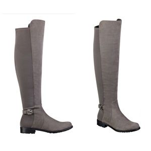 Liz Claiborne Gray Riding Boots