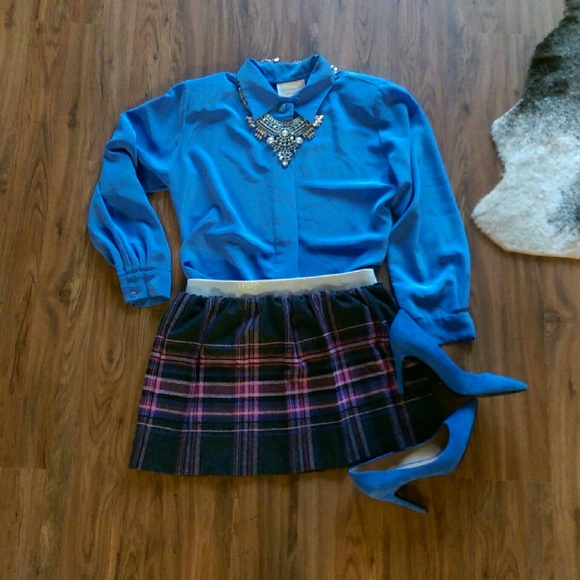 One of a Kind Recycled Pendleton Wool Mini