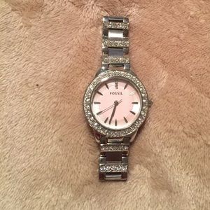 Beautiful pink Fossil watch