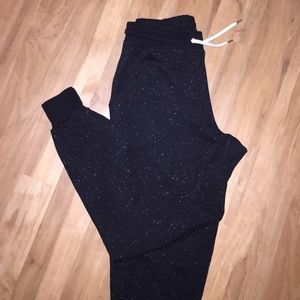 Topshop Black-Speckled Joggers