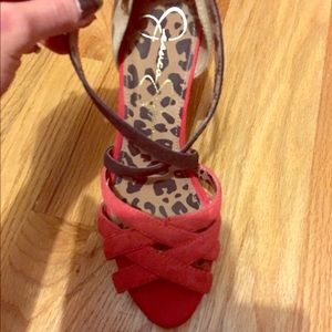 Jessica simpson strappy heels