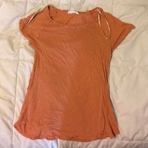 Peach shirt