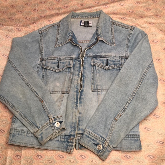 Express Jackets & Blazers - Lt. blue jean jacket, from Express, size medium,