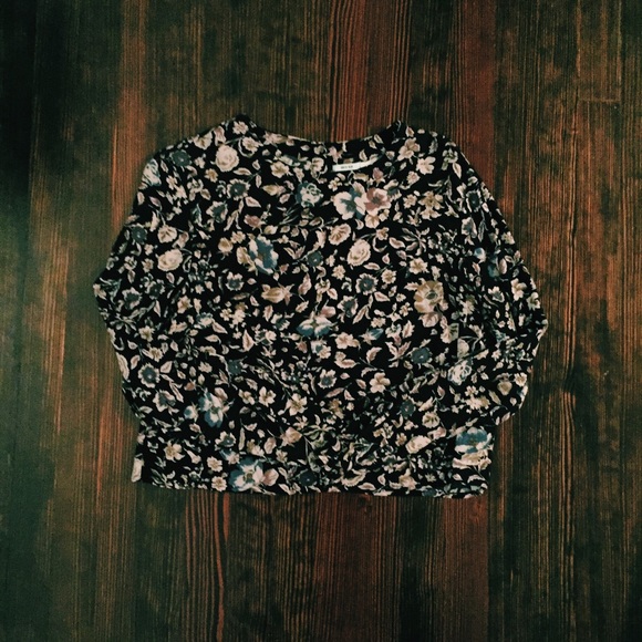 Kimchi Blue floral blouse