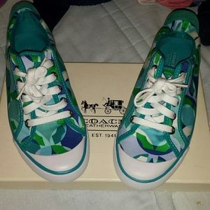 NEW Coach Barrett Kaleidoscope shoes