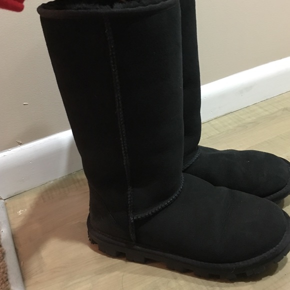 Tall black Uggs