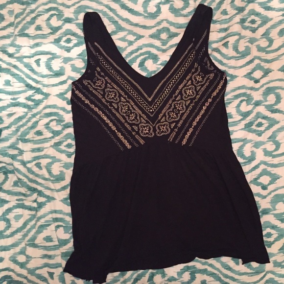 Urban Outfitter Embroidered Tunic