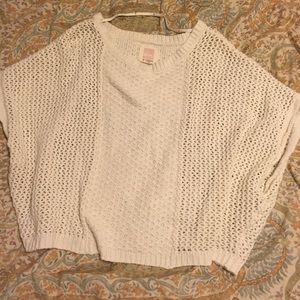 Quiksilver Cable knit short sleeve sweater