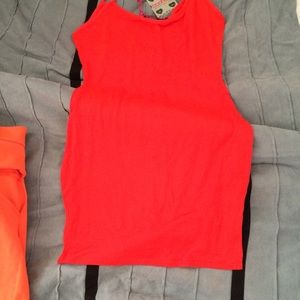 Dress with thigh slit