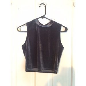 Velvet, crop top
