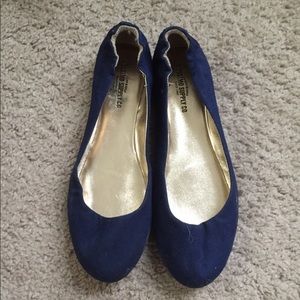 Mossimo blue ballet flats