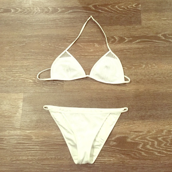 Victoria's secret white bikini