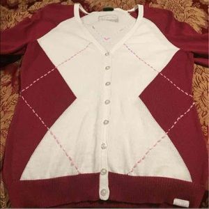 Oakley Argyle Cardigan/Sweater