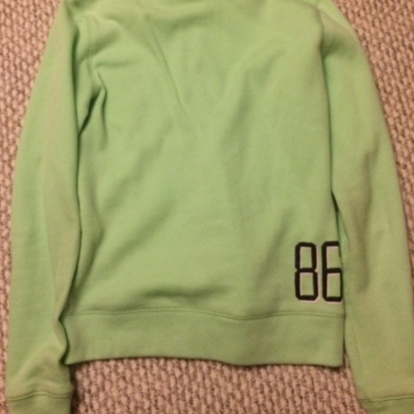 Victoria secrets lime green hoodie S - Picture 2 of 3