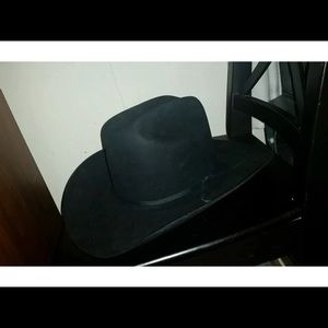 Resistol Black 7 1/2 Cowboy Hat