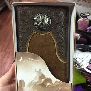 Men's Montana west bifold wallet🐎