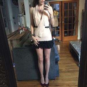 Twelve x Twelve Pink Blush Bodycon Wrap Dress