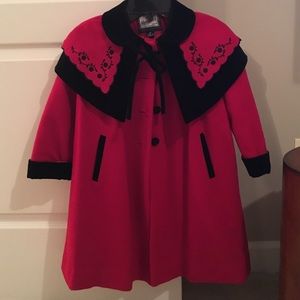 Child Size 4T dress coat