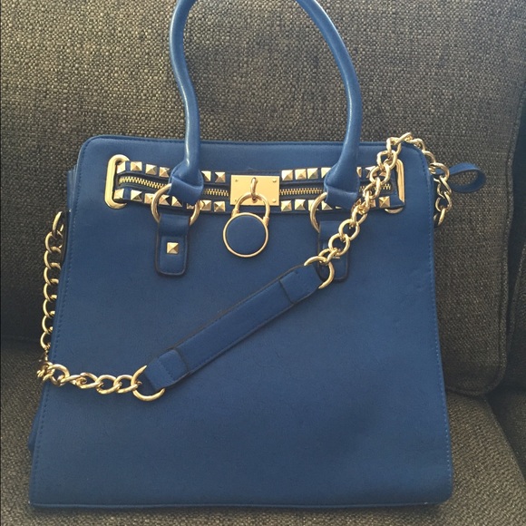 Blue purse