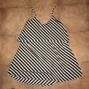 Striped Loose fitting dress