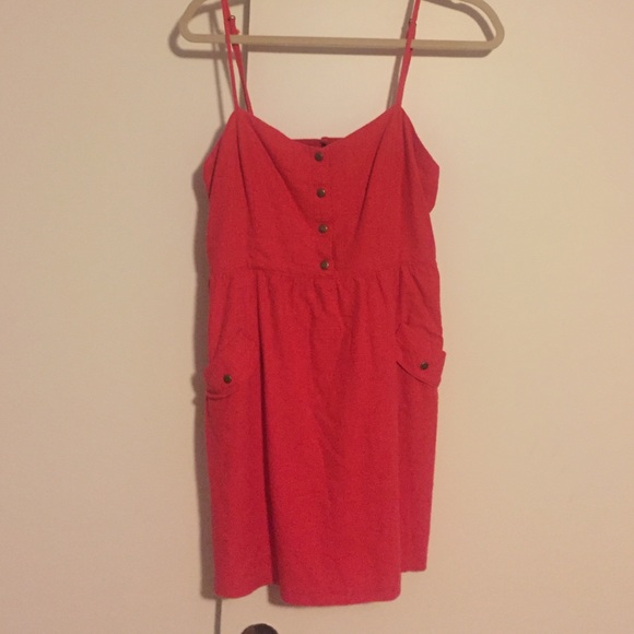 red dress