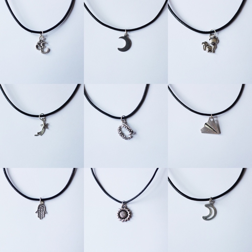 Charm necklaces 2 FOR $11
