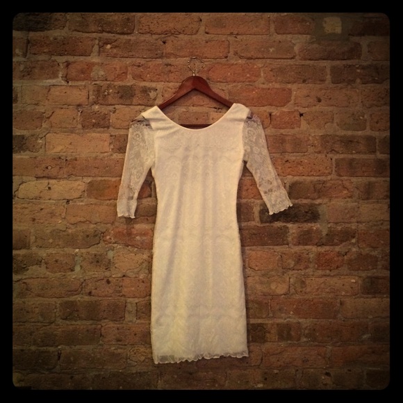 White Lace Dress