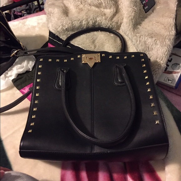Black handbag